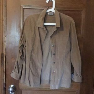 Suede Utility Jacket (size 2)